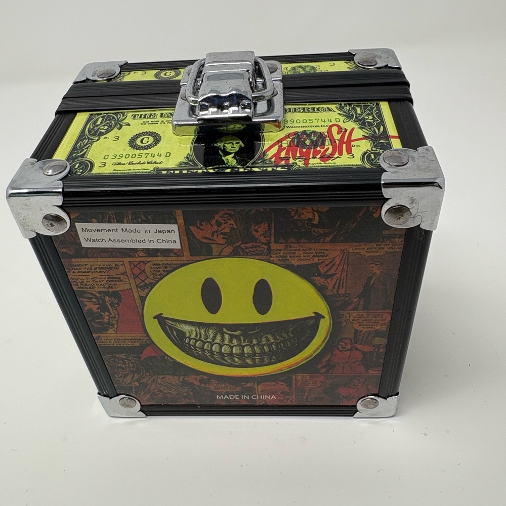 Flud x Ron English Watch (British edition) with Box vintage never been worn new - Picture 11 of 15